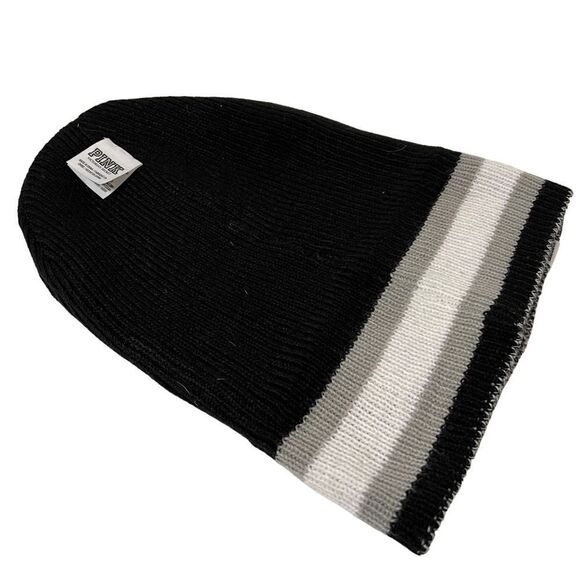 PINK gray and black beanie EUC - Picture 7 of 11